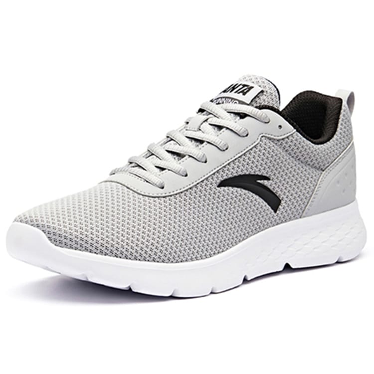 Anta Running Collection Comfortable Low Top EVA City Commuting Running Shoes Men's Mist Gray 912635568F-2