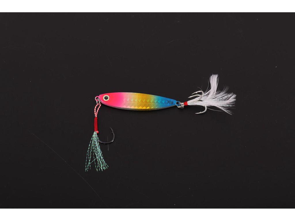 Universal Wind-breaking Long Cast Hard Bait: Explosive Shore Iron Plate Lure for Sea and Freshwater, Multiple Weight Options