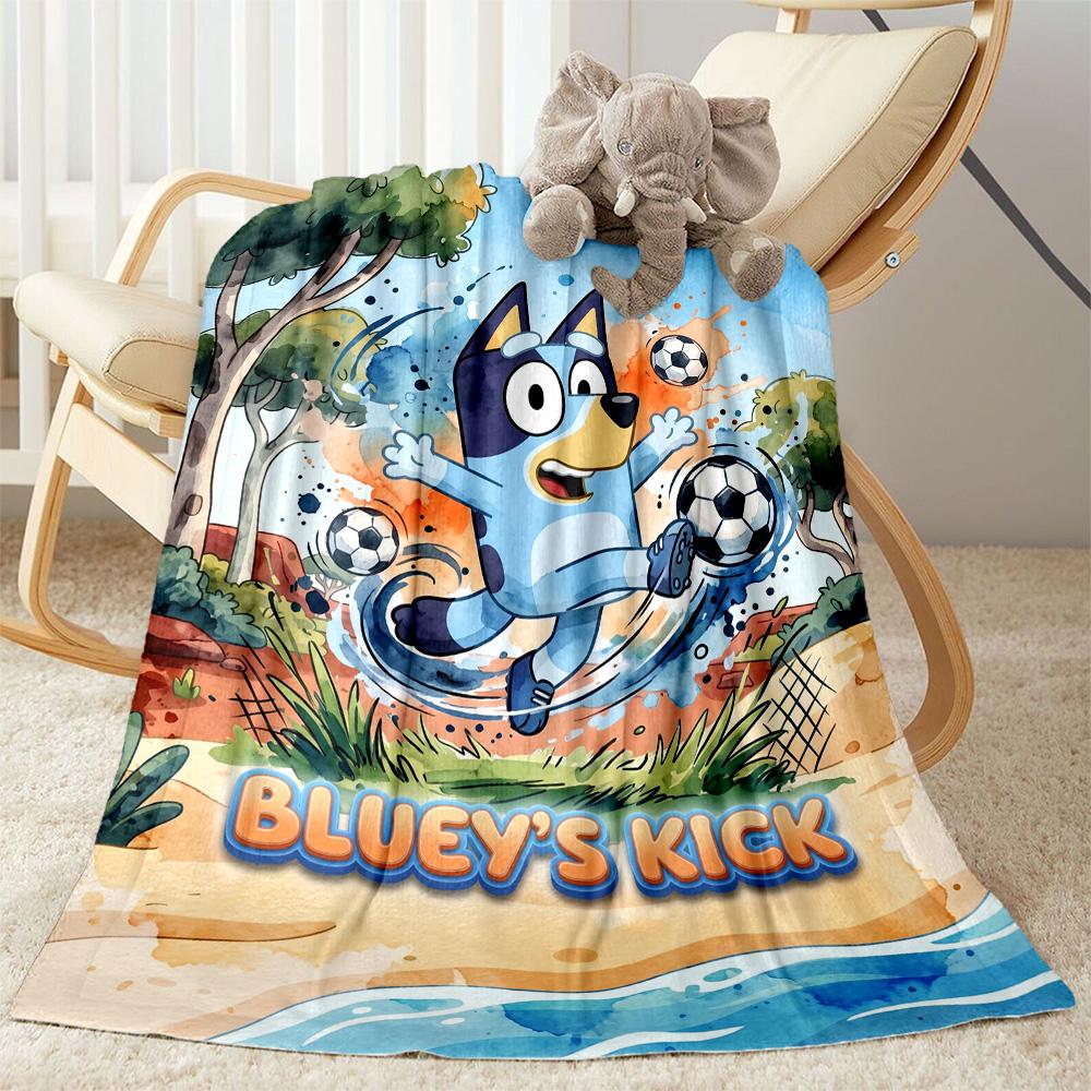 Christmas Football Celebration Personalized Name Blanket Throw Customizable Blanket Comfortable for Office Chair Bedding Sofa Office