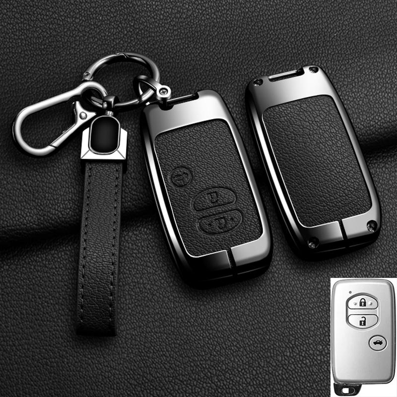 Legierung Auto Schlüsselhülle Abdeckung Schale Fob Für Toyota Prius 30 Alpha Aqua Land Cruiser Auris Für Lexus LC 200 2012 - 2014 Teile Schlüsselanhänger