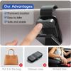 Car Sun Visor Sunglasses Clip Holder Universal Stable Glasses Hanger Card Ticket Organizer Interior Storage Clip Car Accessories