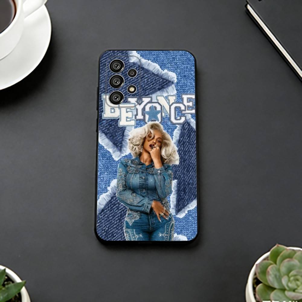 Beyoncé - Cowboy Carter Phone Case For Samsung S25,S24,S21,S22,S23,S30,Ultra,S20,Plus,Fe,Soft Silicone Black Cover