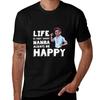 Master Vijay - Always Be Happy T-Shirt T Shirt für Mann T-Shirts für Mann Baumwolle Lustiges T-Shirt