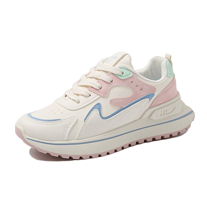 2025 New Women's Shoes Clearance Casual Sports Shoes Soft Sole Non-slip Wear-resistant Dad Shoes Versatile and Lightweight Running Shoes Women