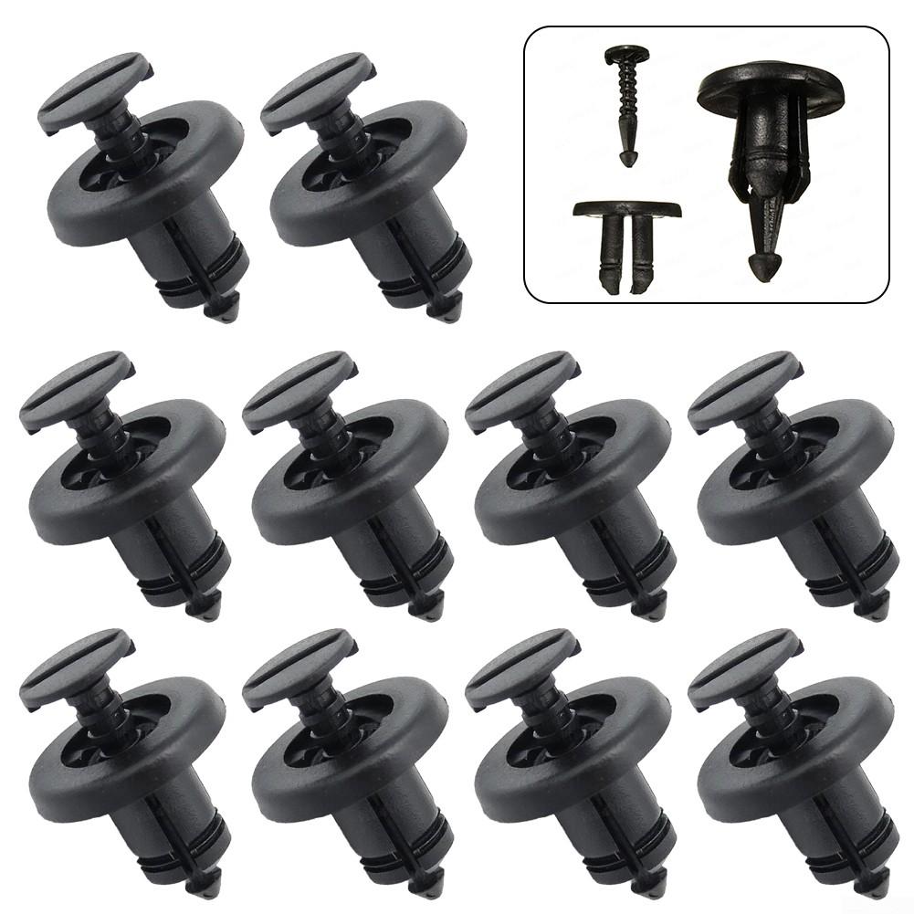 10Pcs Trim Clips Bumper Fastener Trim For Megane-Espace