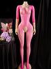 Exotic Women Halter Fishnets Bodystocking Tight Sheer Pantyhose Sexy Crotchless Erotic Costumes Porn Transparent Bodysuits