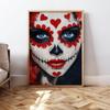 Mexican Day of The Dead La Catrina Sugar Skull Girls Poster Prints Gothic Canvas Painting Art Picture for Room Home Decor