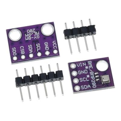 1 Set Mülleimer Druck I2C SPI Temperatur Barometrisches Modul Beschleunigungsmesser BME280 5V 3,3V Digital Modbus Feuchtigkeitssensor