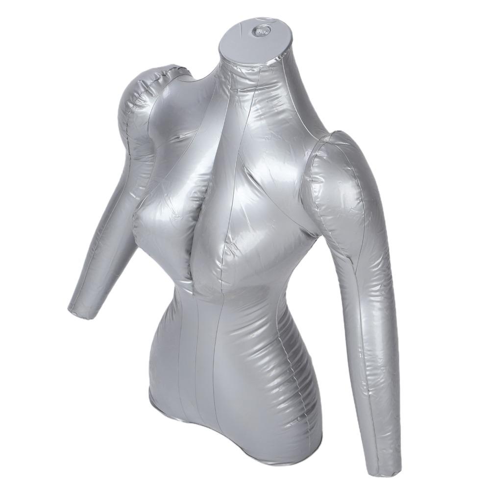 With Hand Half Body Mannequin Rack Inflatable Design Clothing Display Props Clothing Store Display