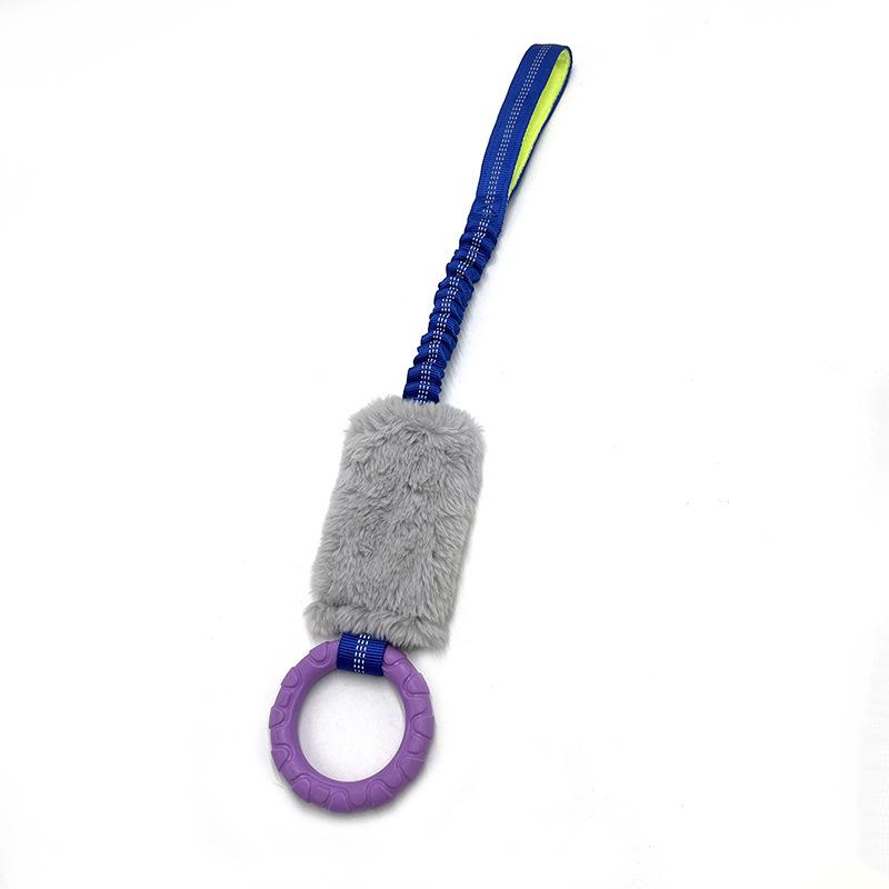 Pet Dog Plush Bite Resistant Rope Interactive Toy