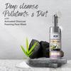 WOW Skin Science Charcoal Foaming Face Wash with Built-in Brush 150 Ml Pack for Deep Cleansing All Skin Types