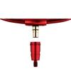 Angelrute Stangenverbinder 8mm Schrauben Schnellverschluss Kescherkopf Adapter Angelkescher Landeharpune Tauch-Aluminiumlegierung Kescherstangen Teile