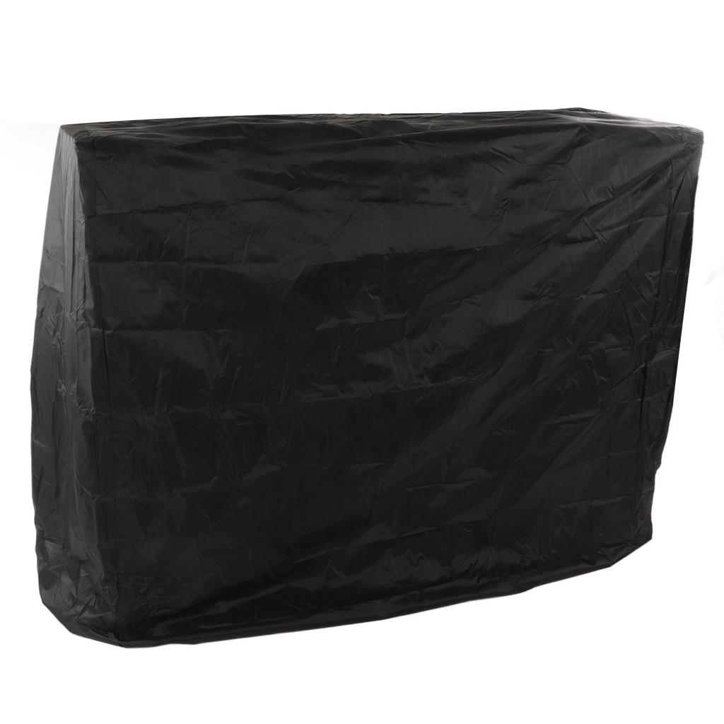 Ping Pong Table Dust Cover 190 Silver Coating Waterproof Table Tennis Cover for Outdoor Courtyard Drawstring Style