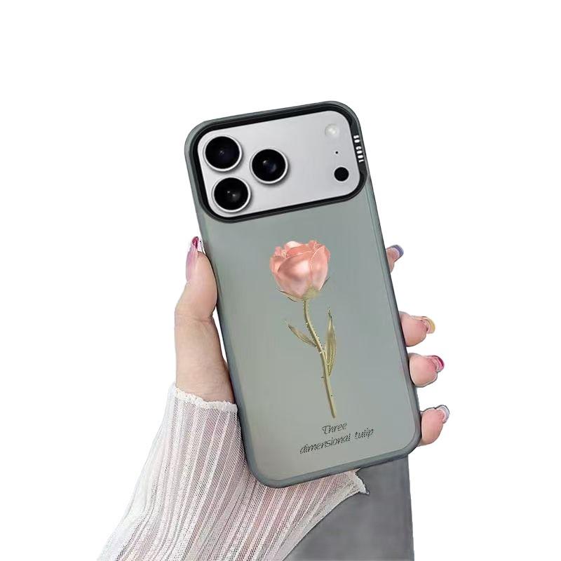 Rose Niche Silver iPhone 17 Pro/Pro Max Air Phone Case - Hot-Selling