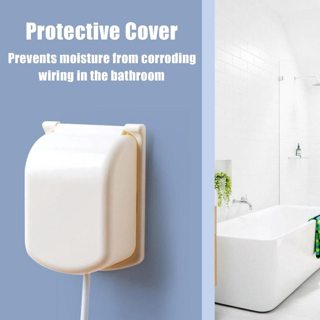 Outlet Covers Baby Proofing Electrical Plug Protector Adhesive Socket Cover For Home Kitchen Nursery Bedroom Fireplace Dormitory