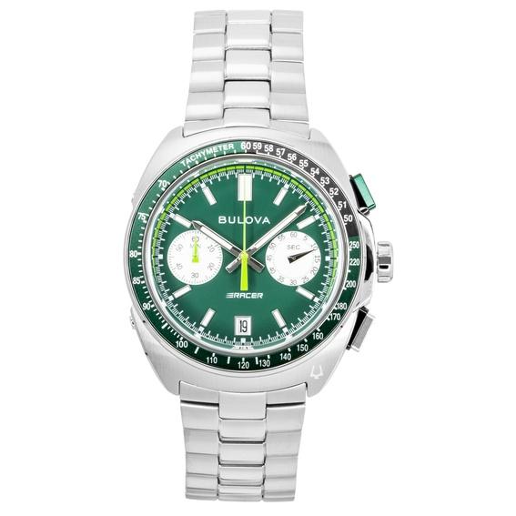 Bulova Racer Chronograph Stainless Steel Green