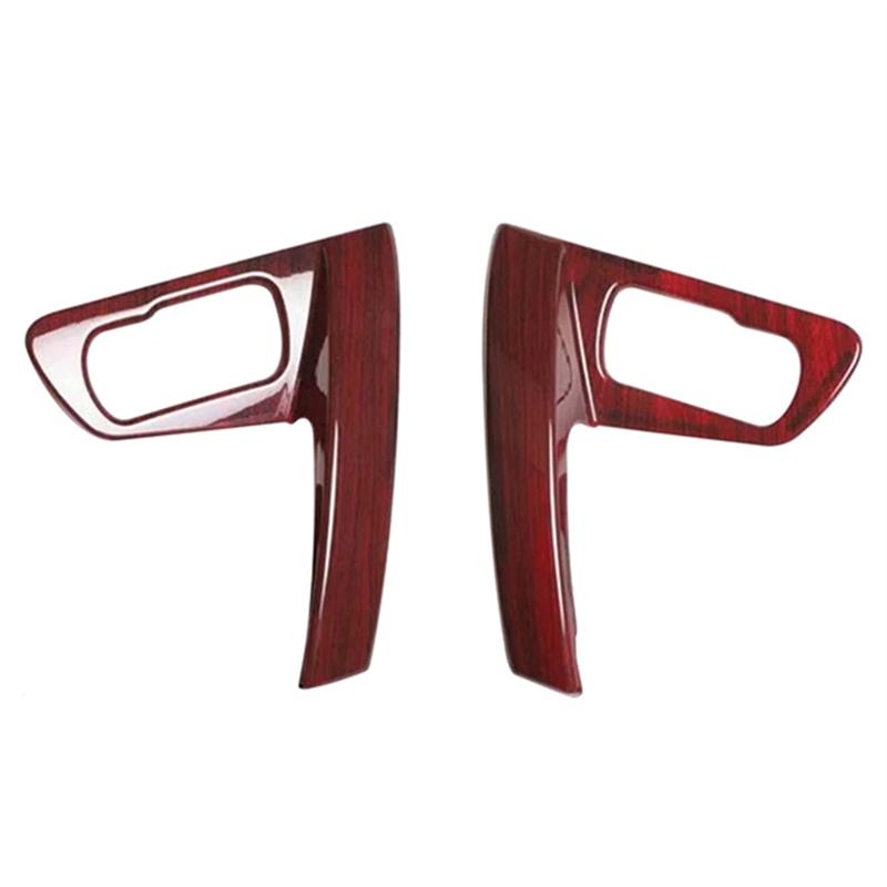 ABS Door Inner Handle Armrest Handrail Frame Car Lamp Panel Bowl For Nissan Qashqai J10 2008-2015 Wood Grain