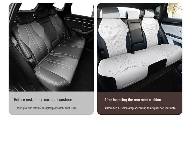 BYD Song Plus Suede Seat Cushion & Cover Set with Lumbar Support