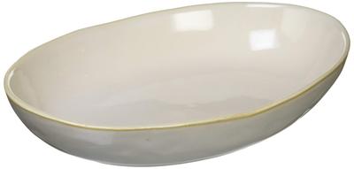 KINTO (Kintou) Hokkuri Curry Plate, White, Microwave and Dishwasher Safe, 23079