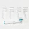 4Pcs Toothbrush Head Cover Dustproof Reusable Transparent Electric Toothbrush Heads  Protection Case for Oral-B