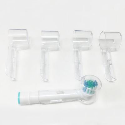 4Pcs Toothbrush Head Cover Dustproof Reusable Transparent Electric Toothbrush Heads Protection Case for Oral-B