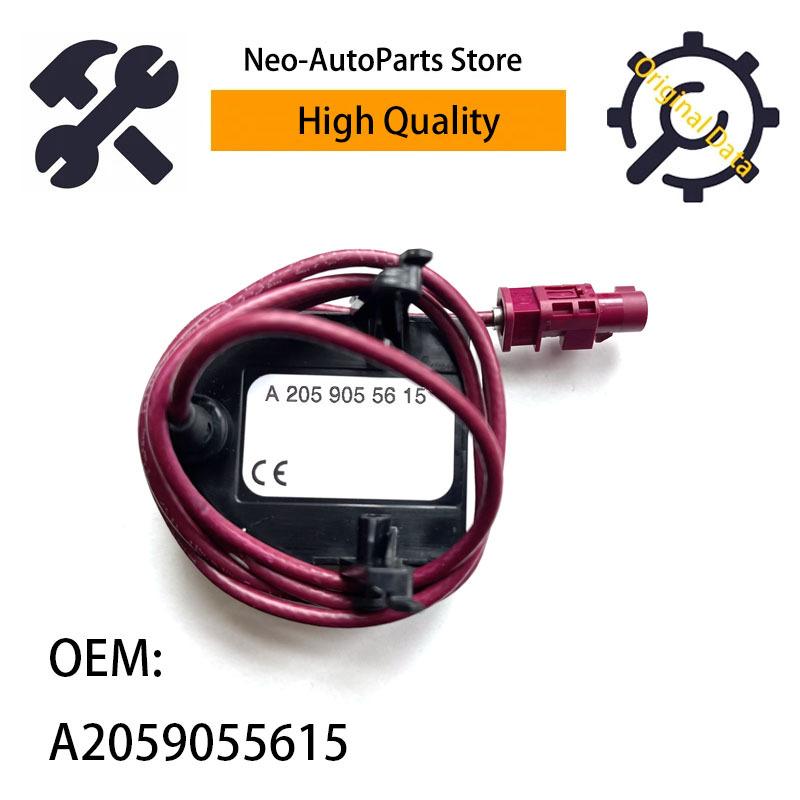 A2059055615 Высококачественная автомобильная антенна GPS для зеркала заднего вида Mercedes Benz W205 W253 C GLC OEM 2059055615