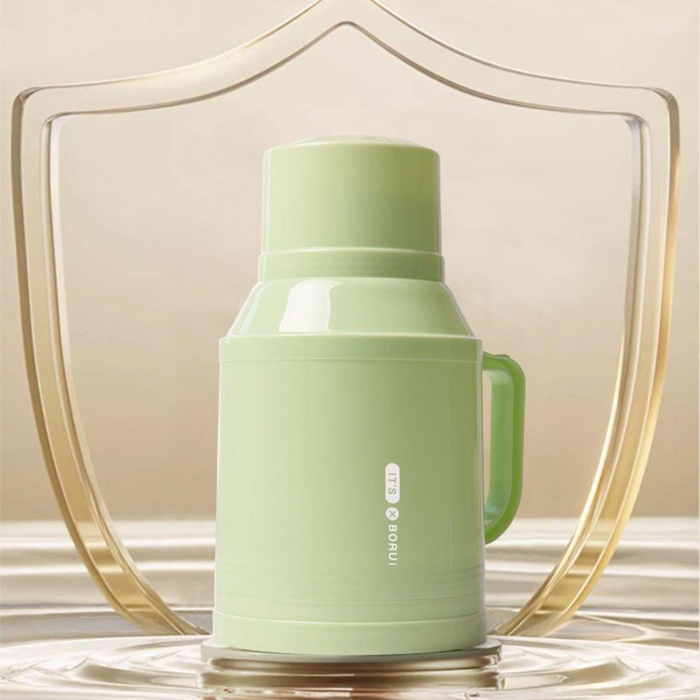 1L/1.6L Glass Liner Insulated Warming Kettle Large Capacity Thermos Pot  Hot  Water