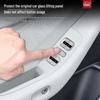 Silicone Mat Accessories for XPeng P7+ Models: Door Handle Storage, Window Lifter, Button Frame.