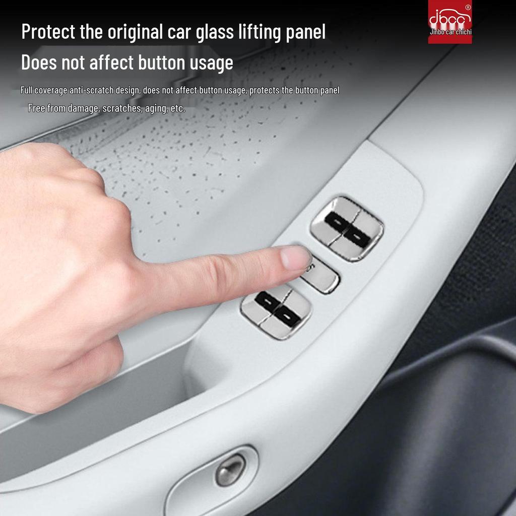 Silicone Mat Accessories for XPeng P7+ Models: Door Handle Storage, Window Lifter, Button Frame.