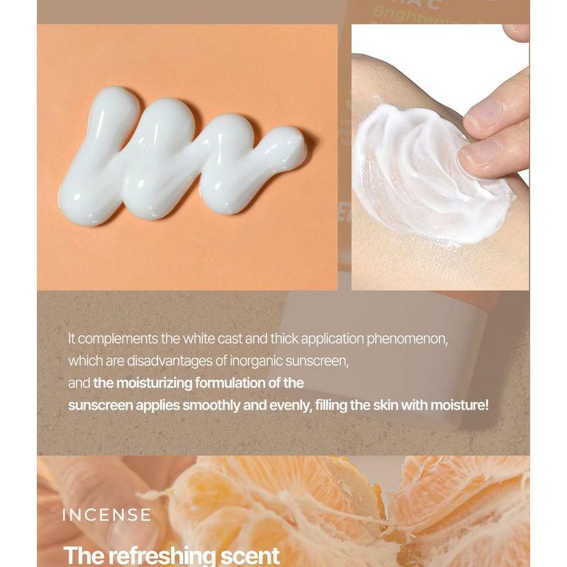 Schöne Haut - Die Pure Jeju-Mandarine Vita C Aufhellende 365 Sonnencreme