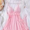 Suspender Mesh Nightdress Flirting Lingerie Sexy Temptation Pajamas Women's Summer Thin Dress
