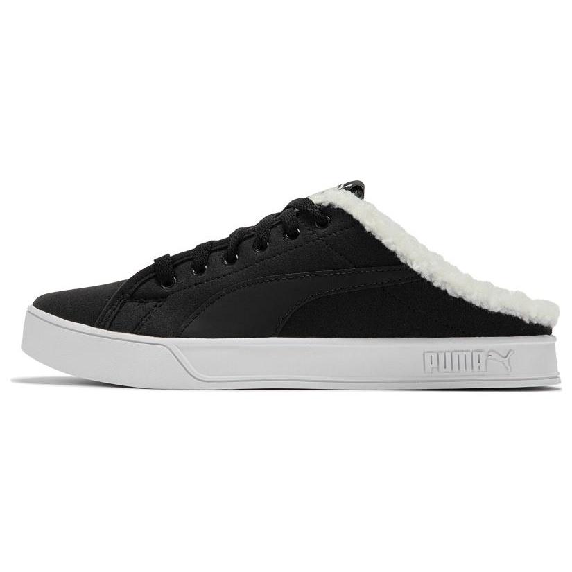 PUMA Bari Mule Sherpa Black Men s 375953-03 EU 35.5