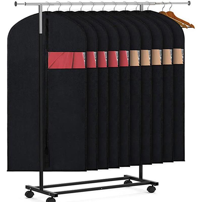 Dustproof Clothing Covers Waterproof Clothes Dust Cover Coat Suit Dress Protector Hanging Garment Bags Closet Organizer