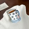 And Sweet Adorable Dopamine Hair Clip With Coffee Cup Design For Women Stylish