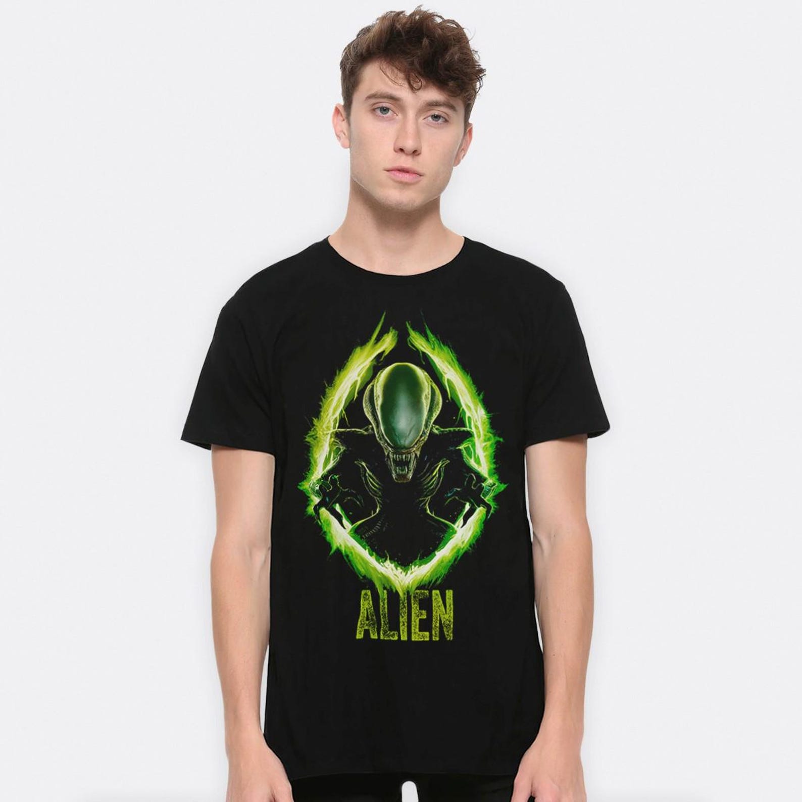 Alien Xenomorph T-Shirt, Men s and Women s Sizes (XEN-674231) S
