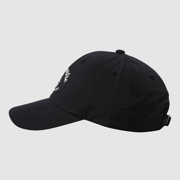 LECOQ Life Nylon Arch Lettering Ball Cap - Black (Qq323Acp83)