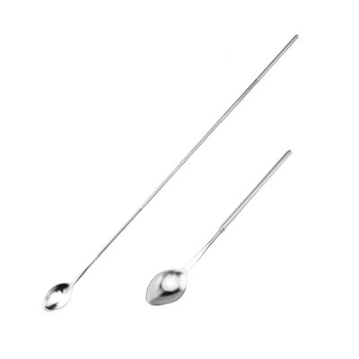Scalable Stainless Steel Long Handled Spoon And Fork Tableware