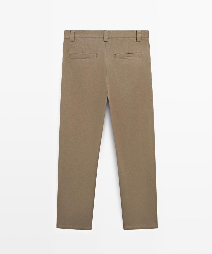 Masimodutti Cotton Relaxed Fit Pants