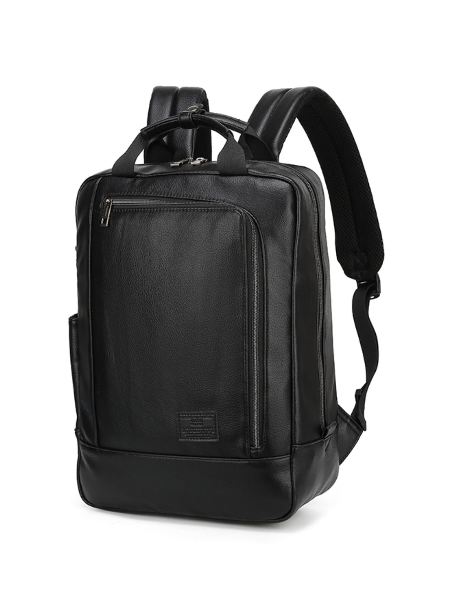 

Large Storage Water Commuting to Business PU Business Bag Compatible with 14 Inch Laptop 198068 [Guscio Italy] Men s Backpack, Lightweight, Thin,