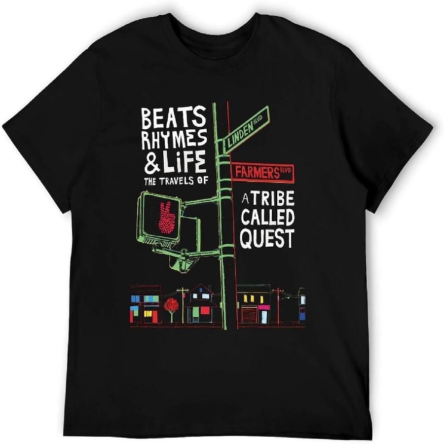 90s Hip Hop Vintage Graphic Tee for Men, Retro Rap Music Cotton T-Shirt, Cool Streetwear Style XXXXXL