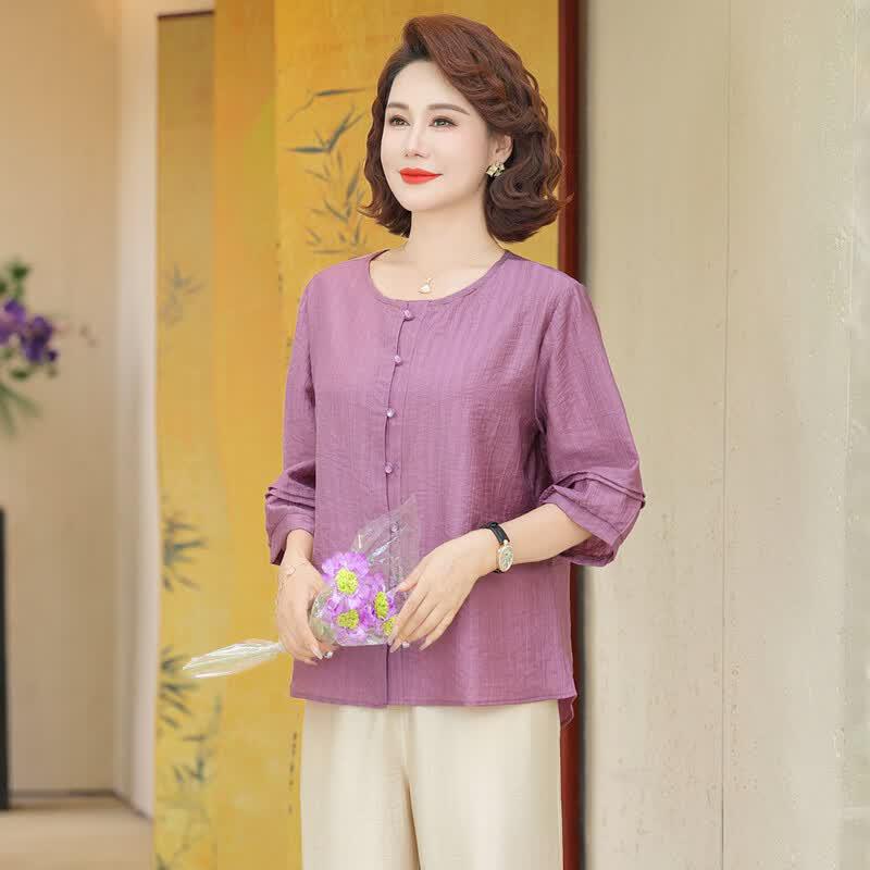 Hodo Women's Summer Plus Size Cardigan Two-Piece Set