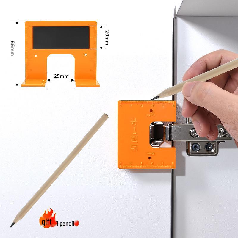 Quick Install 2mm Gap Hinge Tool - Essential for Door and Cabinet Fitting
