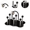 Cup Drying Rack 6 Cup Drainer Tumbler Dryer to Clean Ornament with Handle Mugs