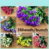 Elegant 36 Heads Artificial Silk Rose Flowers Bouquet For Wedding And Home Dcor