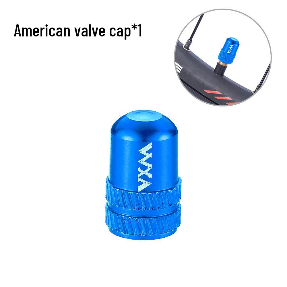 Aluminiowy stop Kapsel przeciwpyłowy na wentyl rowerowy i adapter konwertujący Presta na Schrader