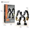 MyBuild 1002 Mecha Rahmen Block Roboter Basis Bauset Frei anpassbar Kompatibel mit anderen Marken Empfohlen für Kinder ab 10 Jahren