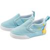 Vans Slip-On V Star Classics Comfortable Versatile Low-Top Walking Shoes Baby sneaker Blue VN000D4FBER