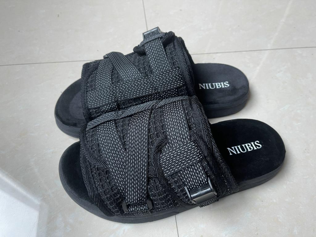 Fashion Fashionable Men's Soft Soled Casual Canvas Slippers Summer Outdoor Couple Beach Sandals Men Shoes