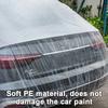 Disposable Car Cover Indoor Dustproof PEVA Car Cover Transparent Soft Scratch-Free Auto Exterior Protector Universal