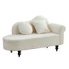 High-end Mini Sofa Small Apartment Light Luxury Chaise Lounge Living Room Balcony Bedroom Toffee Chair